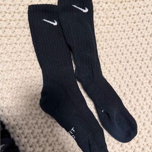 Nike Black Athletic Crew Socks